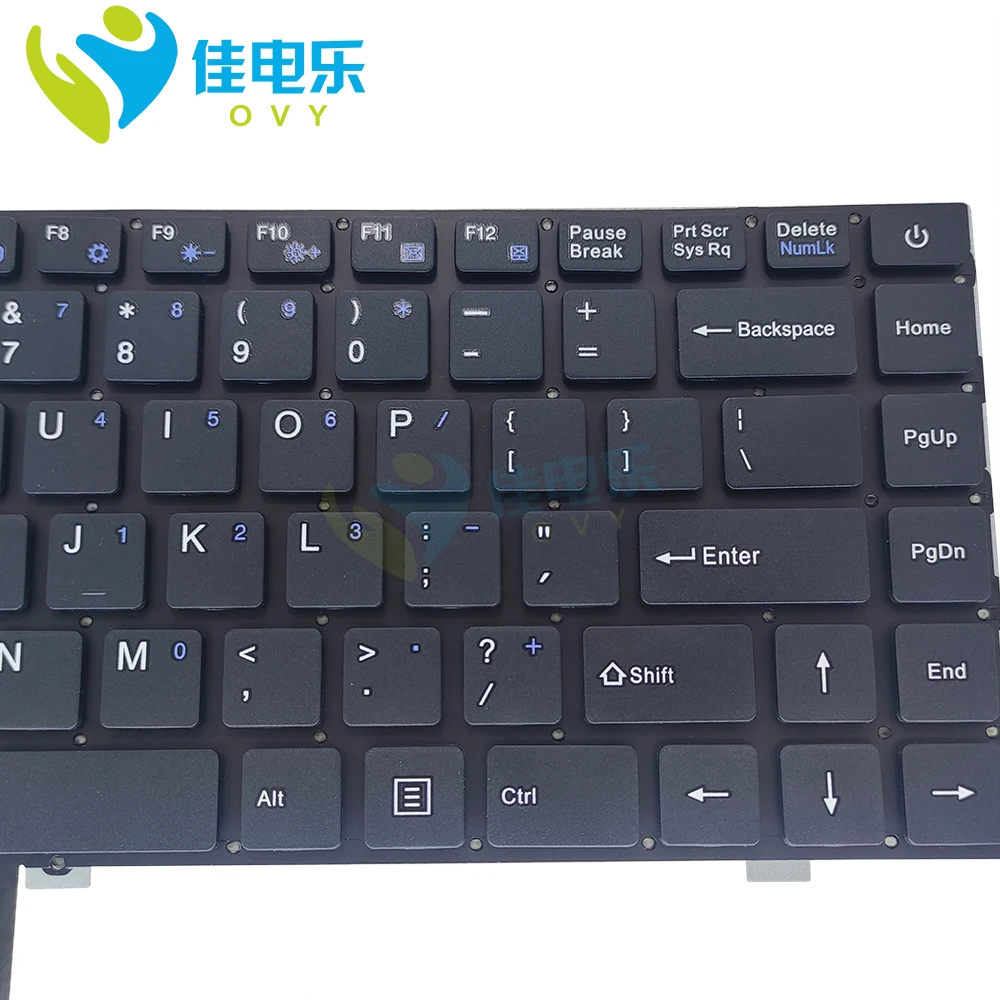 Teclados para Ezbook Substituição Th140k Jm300-2 343000075 Pride-k2790 Dk-mini 300e Ver: 01 Teclado Russo Inglês ru Eua 3l Pro - Imagem 5