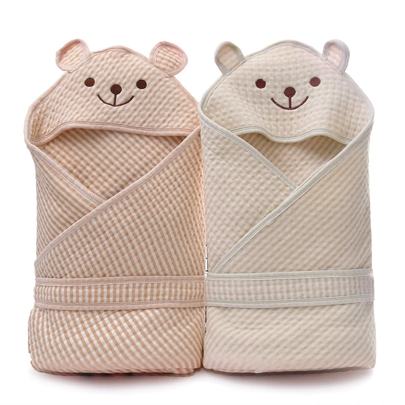hooded swaddle blanket