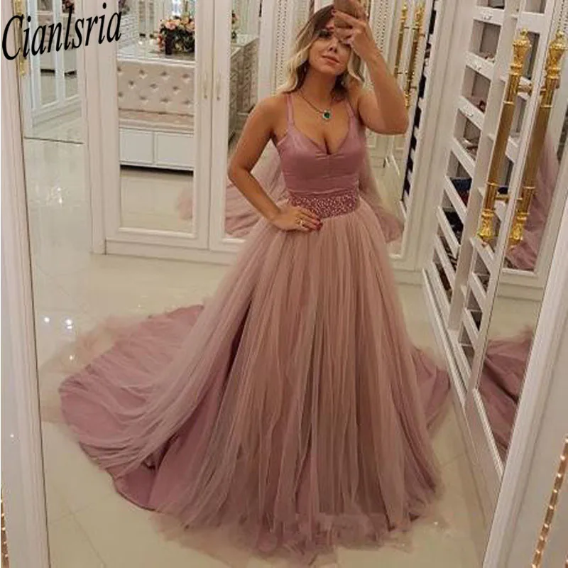blush pink occasion dress