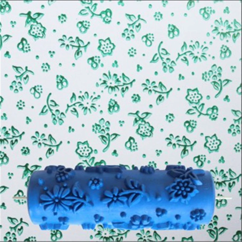 Wall Decoration Paint 5" Rubber Roller Brush Head 18 Patterns 85-102 paint roller,paint brush,rubber painting brush,rubber roller brush,wall brush