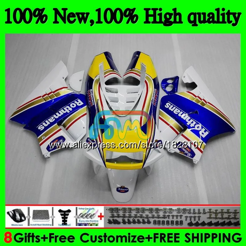 Корпус для HONDA NSR 250 R MC18 PGM2 Rothmans Горячая СМП 250R NS250 NSR250R 88 89 84BS. 6 MC16 NSR250 R RR NSR250RR 1988 1989 обтекатель