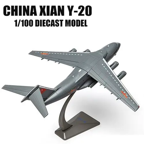 Китай Xian Y-20 1/100 литая модель самолета Модель самолета очень редкая