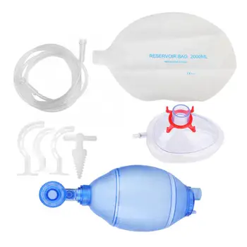 

Silica Gel Adult Manual Simple Breathing Apparatus Resuscitator Ambu Bag First Aid Kit Tools Oxygen Machine