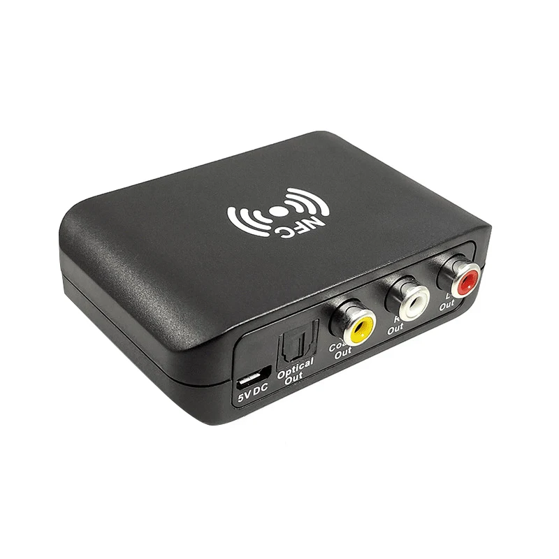 Larryjoe NFC Bluetooth 5,0 приемник aptX HD DAC беспроводной цифровой аудио-адаптер с низкой задержкой SPDIF коаксиальный выход RCA