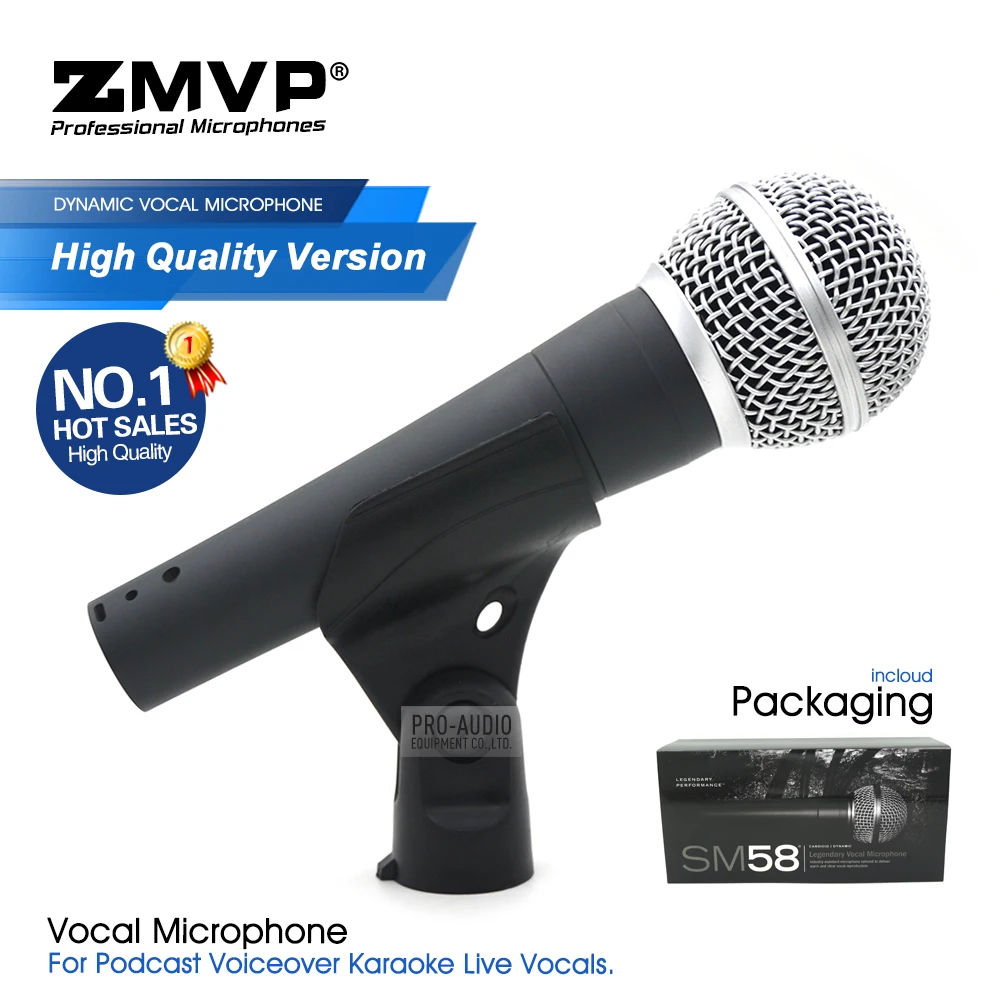 High Quality Sm58lc Professional Wired Microphone Sm58 Legendary