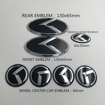 

7Pcs Herringbone Car Logo for Kia Herringbone Car Logo for K5 K3 K2 K4 Sorento Standard Car Modification Supplies Accessories