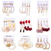 Trendy Tassel, Pearl and Hoop Earrings For Women - Kito City Jewelry