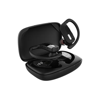 

Wireless Bluetooth Sports Earphones TWS Handsfree Headphones Waterproof Noise Canceling with Mic for Sport In Ear Earphones