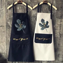 Aliexpress - Adjustable Nordic Style Kitchen Household Aprons for Kitchen Wipeable Waterproof Oil-Proof Waiter BBQ Bibs Baking Accessories