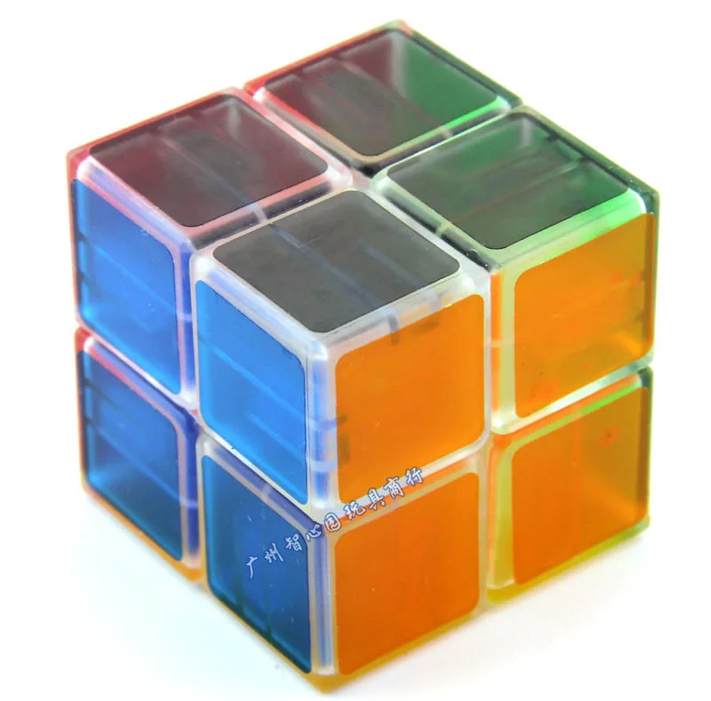 Синий второго заказа Magic Cube прозрачный LanLan прозрачный 2-заказ Профессия Игры второго заказа, Магический кубик, обучающая игрушка
