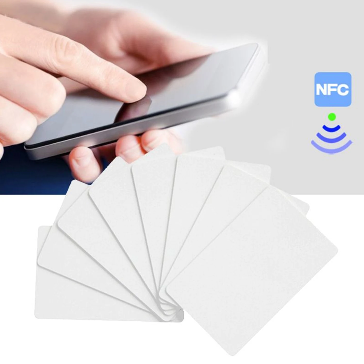YARONGTECH NFC Karte NXP Ntag215 NFC ISO PVC Card NFC Tag Vollständig Kompatible Mit Amiibo und TagMo,504 Bytes Speicher 