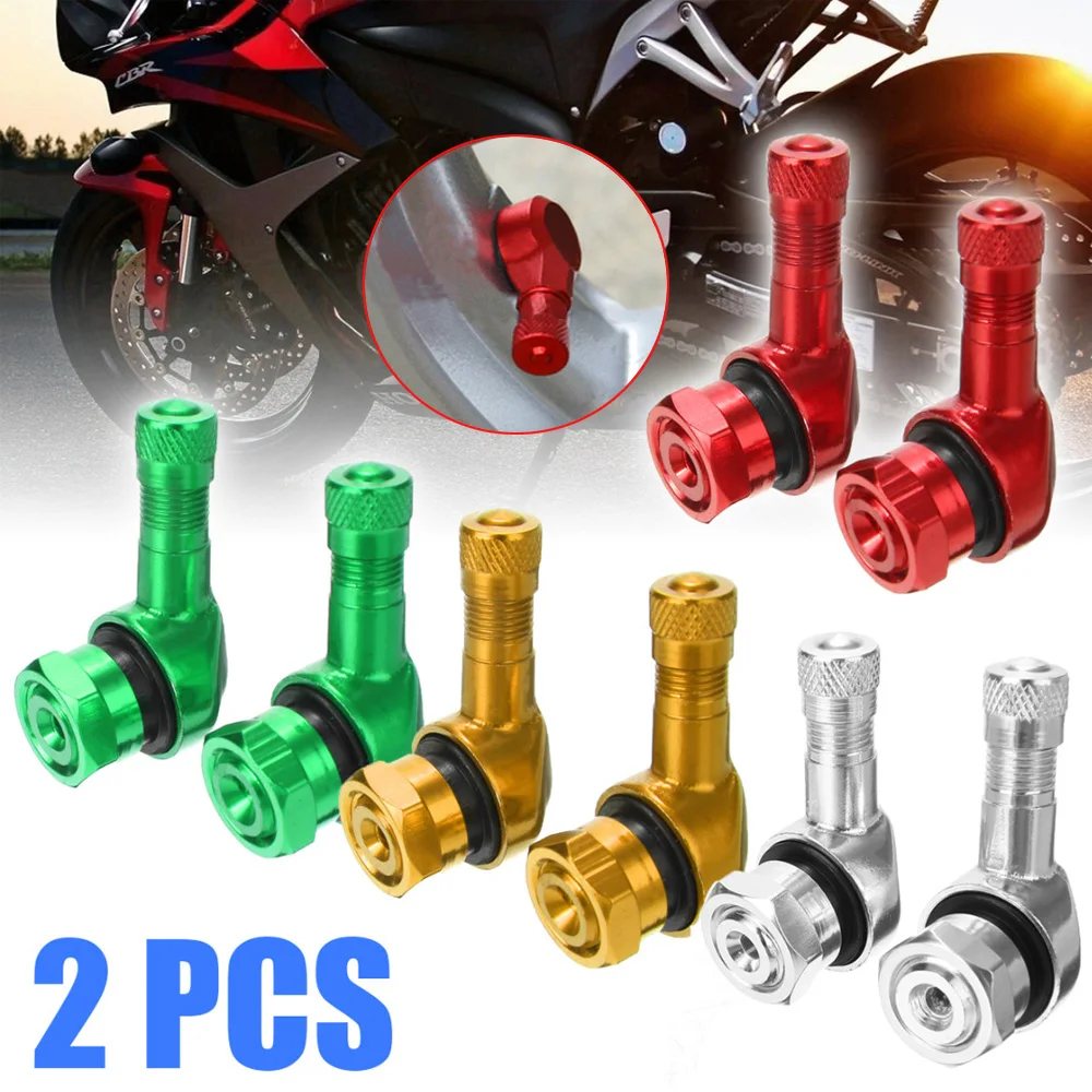 2pcs 18mm*40MM Aluminum Alloy Valve Motorcycles Electric Vehicles Wheel Tire Clip Pump Nozzle Clamp Thread Chuck Inflator | Автомобили и