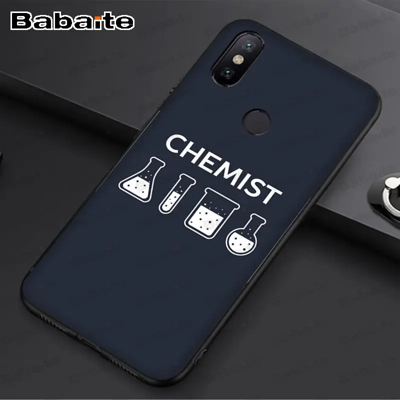 Красочный милый чехол для телефона с биологией и химией для redmi 5plus 5A note7 6pro 4 note5A 7 note6pro coque