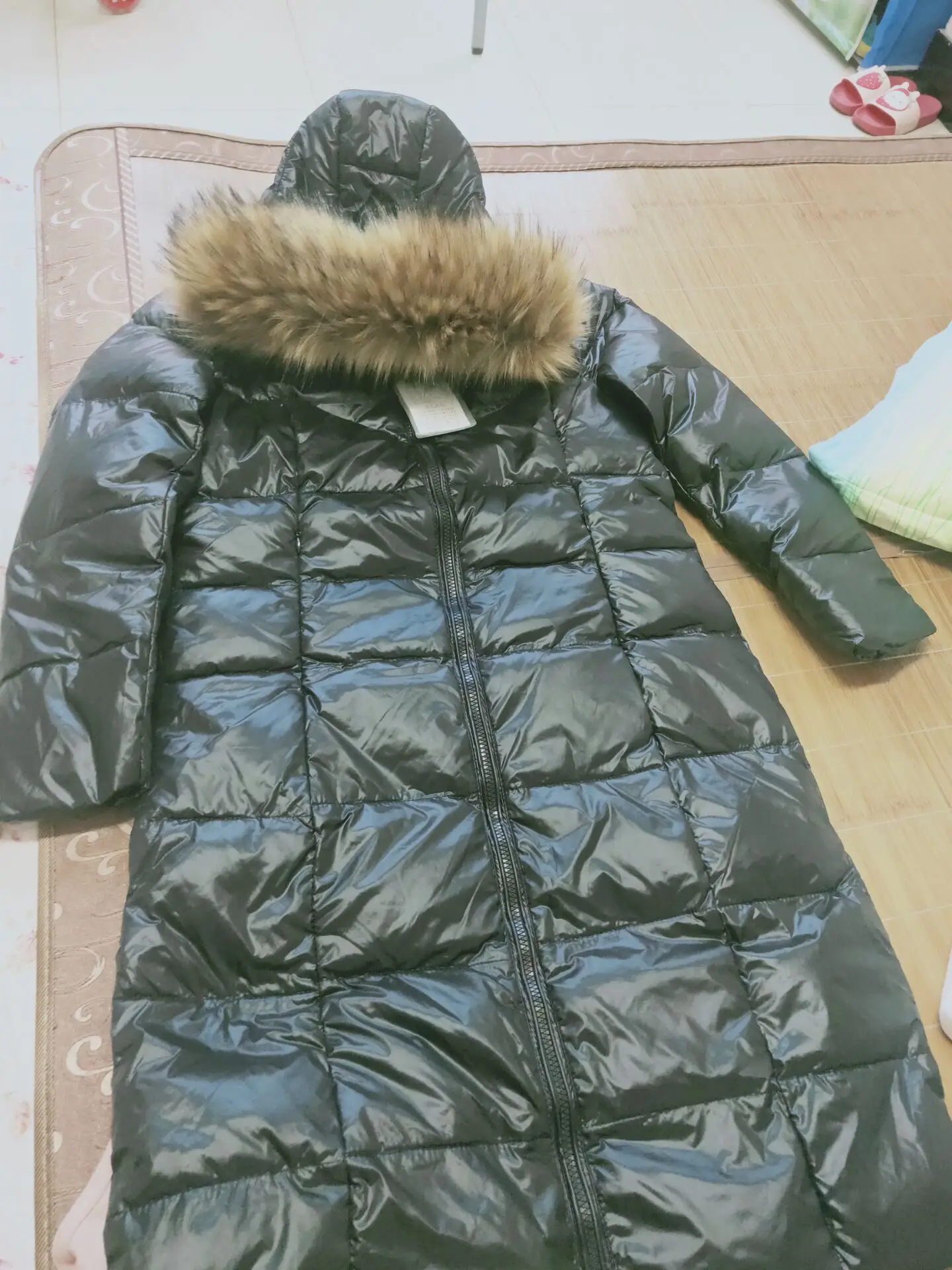 Зимнее женское пуховое пальто больших размеров 6XL, модные пальто, женские парки с большим меховым воротником, женские топы, плотное 90% белое пуховое пальто