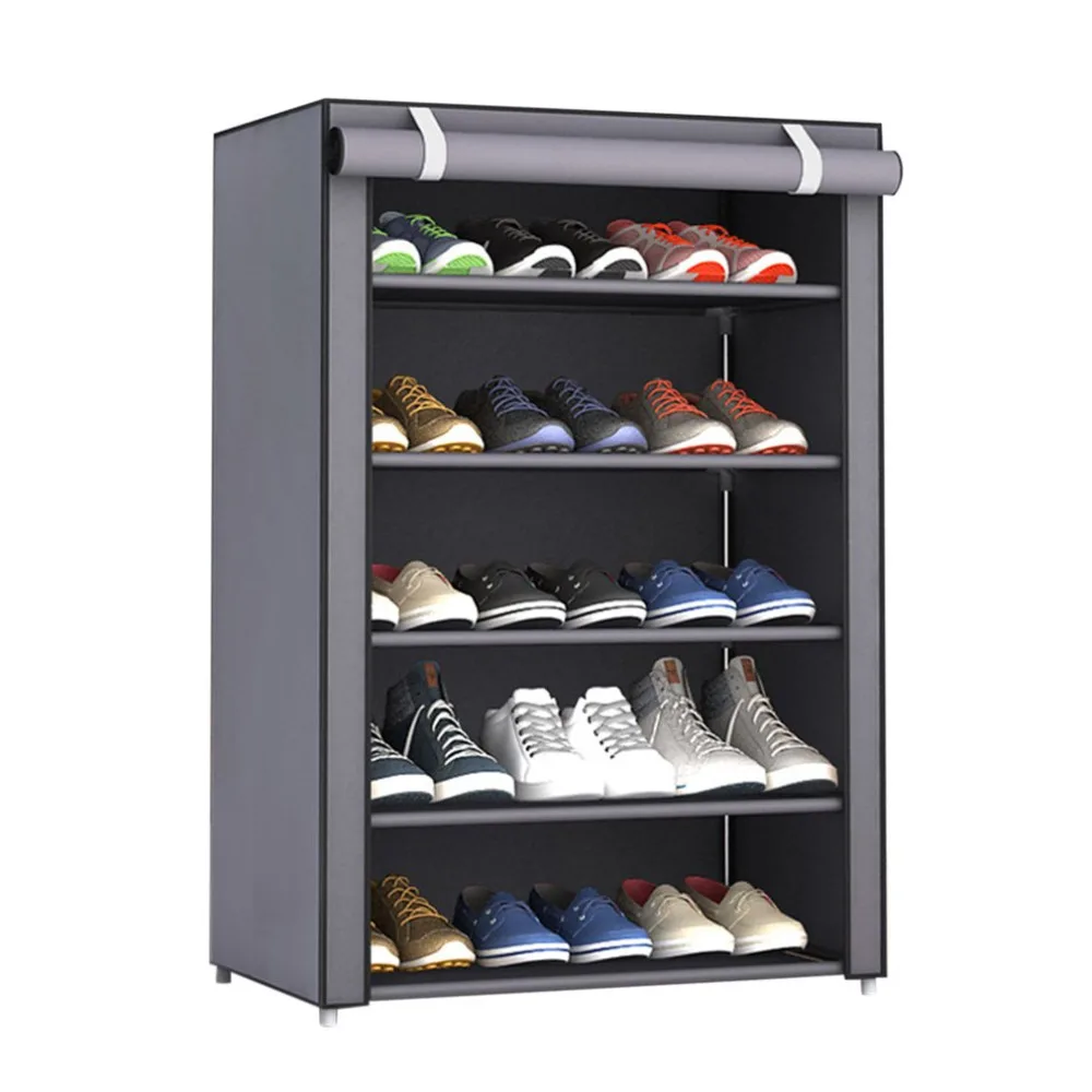 

NAI YUE Dustproof Large Size Non-Woven Fabric Shoes Rack Shoes Organizer Home Bedroom Dormitory Shoe Racks Shelf Cabinet