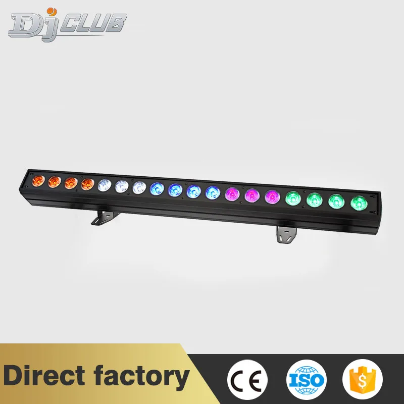 

Lyre Led Wash Par Led Lights 18X15W Rgbw 5-In-1 Bar Light Quad Uplighting For Stage Effect