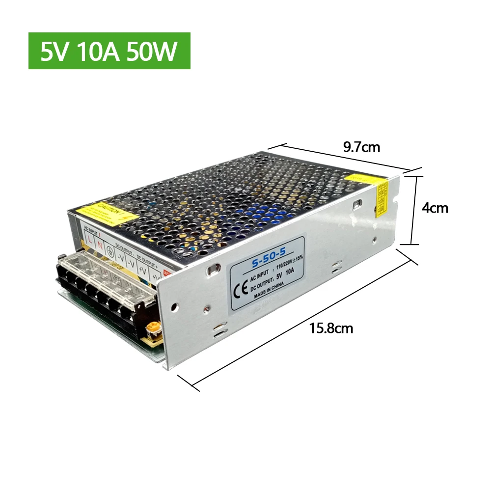 5V 12V 24V 36V Power Supply SMPS 5 12 24 36 V AC-DC 220V TO 5V 12V 24V 36V 1A 2A 3A 5A 10A 20A 30A Switching Power Supply SMPS-3