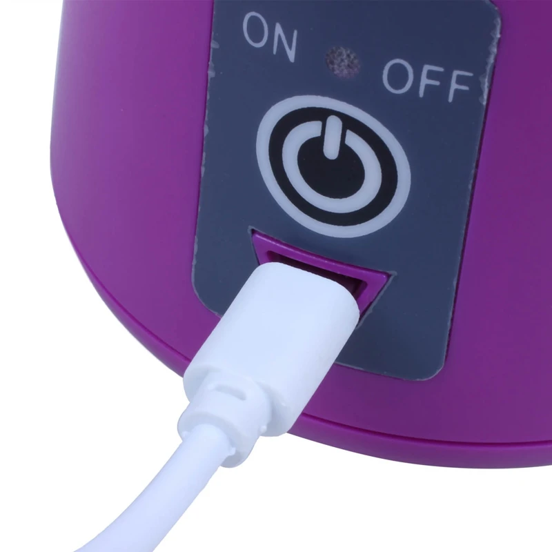 USB соковыжималка чашка, мобильный Миксер для сока, бытовой миксер для фруктов-шесть лезвий, 400 мл фруктовый смеситель с usb-кабелем для