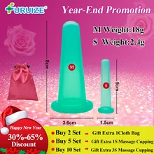 2pcs-1M-1S массажные банки, забота о здоровье, вакуумные силиконовые банки для лица, массаж и расслабление шеи, лица, глаз, вакуумные банки на продажу