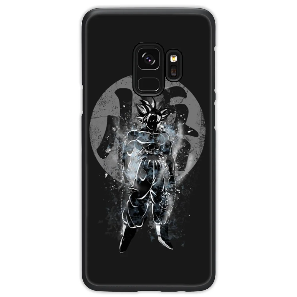 Японский Драконий жемчуг Z Super Son Goku силиконовый черный чехол для телефона Samsung S6 S7