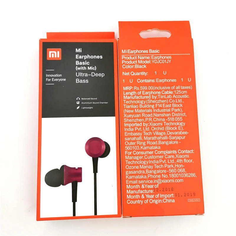 Официальный xiaomi piston 3 наушники-вкладыши свежая Молодежная версия 3,5 мм наушники-вкладыши с проводным управлением с микрофоном