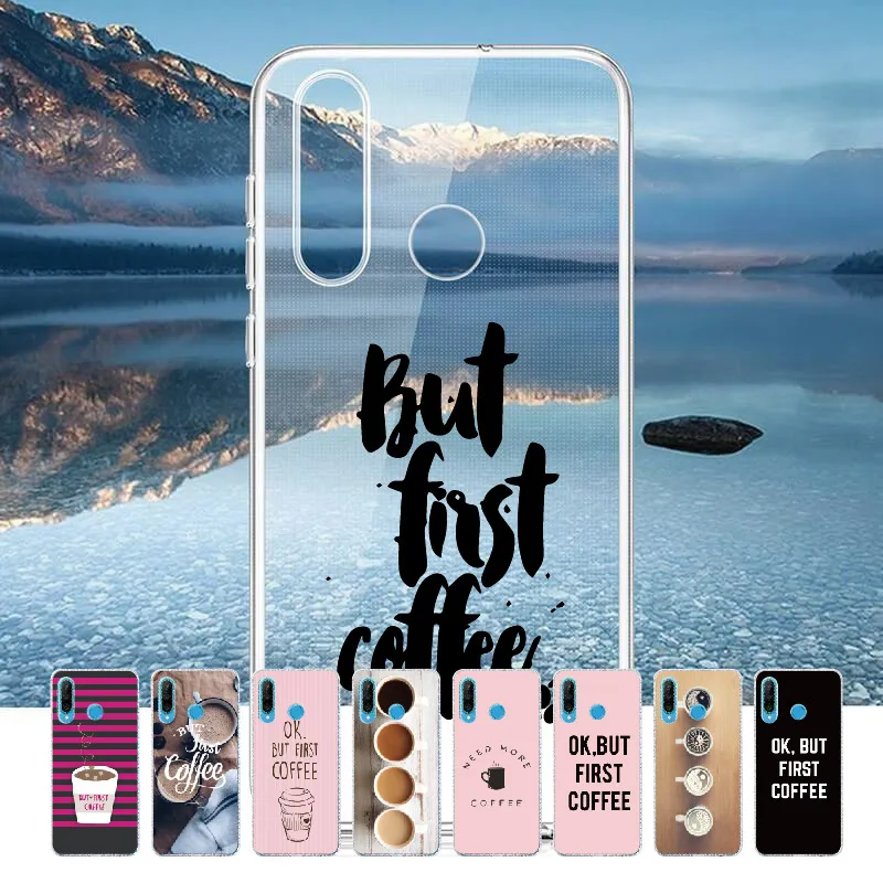 Кофе доброе утро любовник телефон для huawei Honor mate 10 20 Nova P20 P30 P40 P умный мягкий