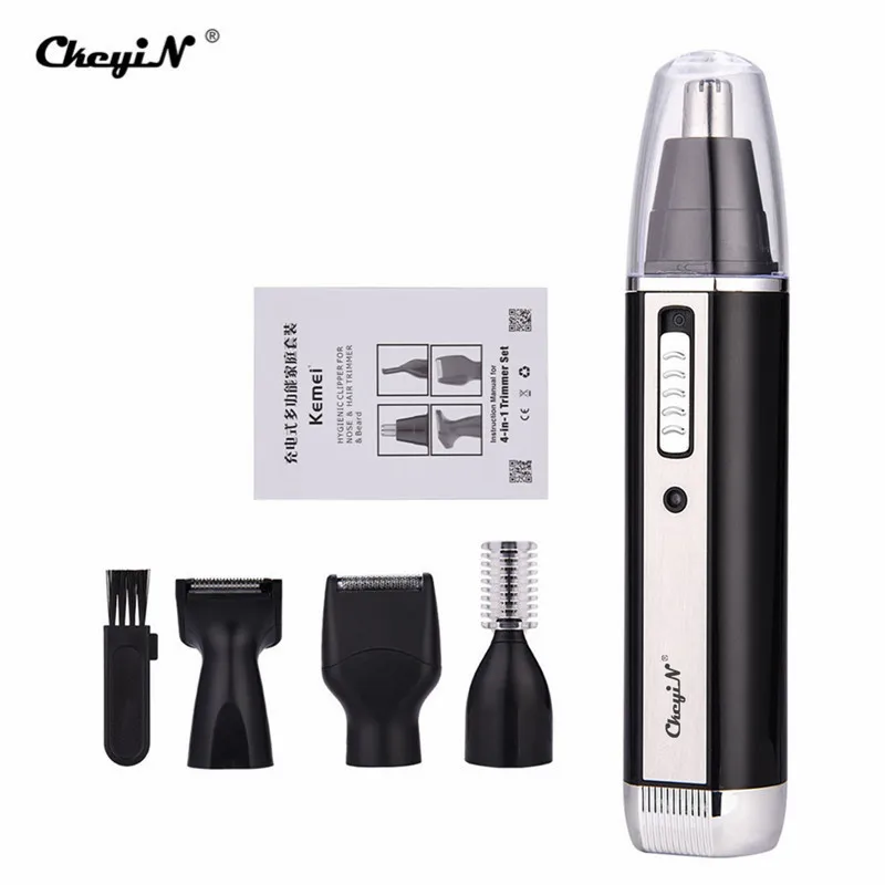 Hair-Trimmer Nose Rechargeable Eyebrow-Cut Electric Professional And Ear with Temple