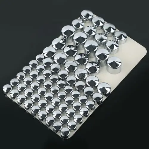 Мотоциклетные колпачки для болтов 1 комплект хромированные/черные Harley Dyna Glide Twin Cam