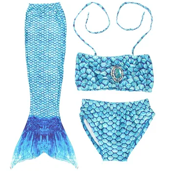 

Dropshipping Girls Mermaid Tail Swimwear Cosplay Mermaid Bikinis Kids Mermaid Tails Swimsuit Beach Swimming Costume Clothes