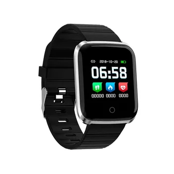 

Smart Watch Fitness Tracker Heart Rate/Blood Pressure Monitoring With Charger