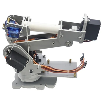 

DIY 6DOF Robot Arm 4 Axis Rotating Mechanical Robotic Arm for Arduino
