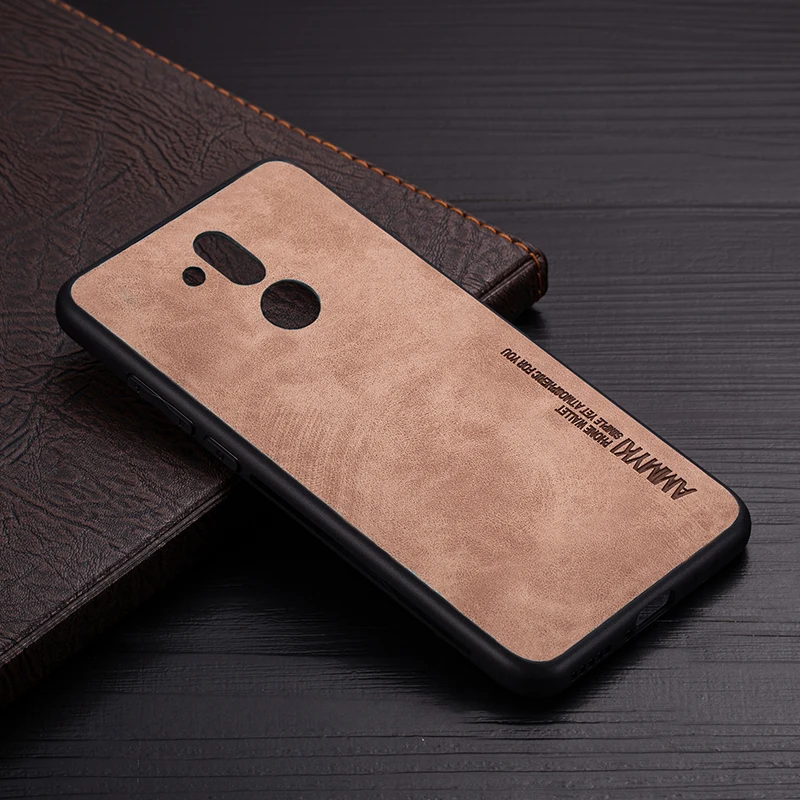 Силиконовый чехол AMMYKI для Huawei MaiMang 6 7 кожаный Модный мягкий Mate 10 20 Lite Honor V20 |