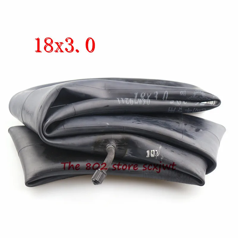 2 шт внутренняя Tire18 X 3,0 с изогнутым клапаном для многих газовых электрических скутеров и электровелосипедов, молнии