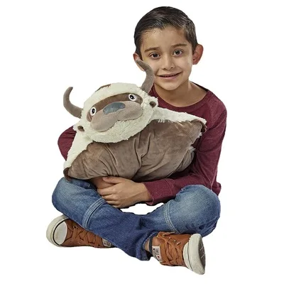 Big Size Anime Avatar The Last Airbender Appa Plush Pillow Toys Large Soft Doll RARE Peluche Cow for Kid Baby Birthday Gift | Игрушки и