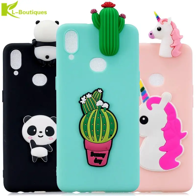 For Coque Samsung Galaxy A10s Case on sFor A 10S A107F A10 A105F Cover 3D Doll Toy Soft Silicone Phone Etui | Мобильные телефоны и