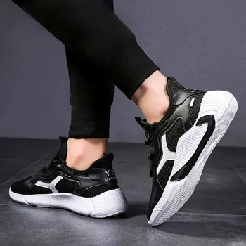

High Quality Brand Fashion Lycra Sneakers Men Casual Shoes Adult Running Shoes Footwear sports shoes men's shoes casual shoes