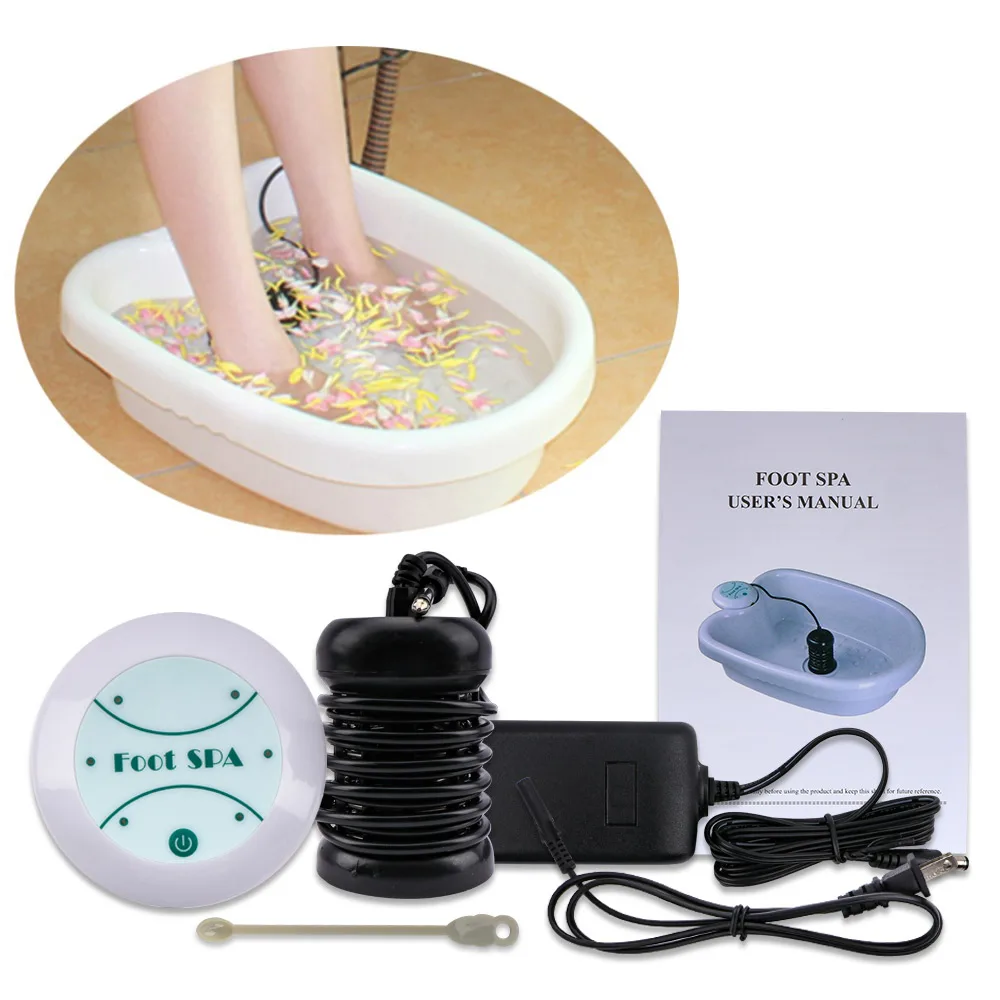 

Foot Detox Machine Ion Cleanse Ionic Detox Foot Bath Aqua Cell Spa Machine Footbath Massage Detox Foot Bath Arrays Aqua Spa