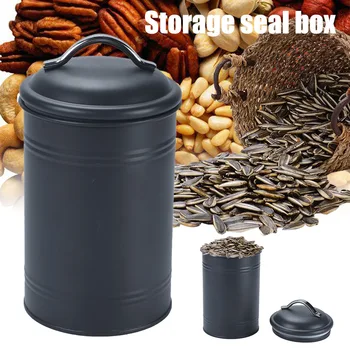 

Airtight Food Storage Containers with Lids Metal Kitchen Container for Chips Snacks BPA-Free SNO88