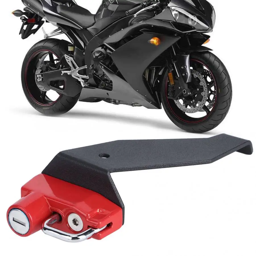 Мотоциклетный сплав Шлем Замок Крепление крюк подходит для Yamaha YZF R1 2009 2010 2011 2012 2013 дополнительный цвет