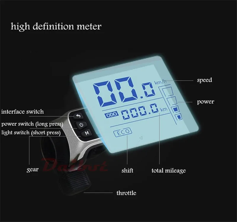 Daibot Portable Electric Scooter 2 Wheel Electric Scooters RemoteHand Brake AdultKids Yellow Folding Electric Kick Scooters  (28)