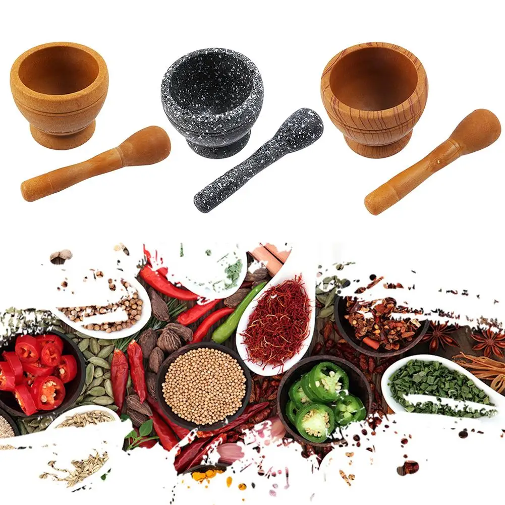 

Manual Pepper Mills Garlic Masher Bowl Pepper Grinder Household Garlic Press Herb Grinding Tools Crushing Jar Kitchen Gadgets