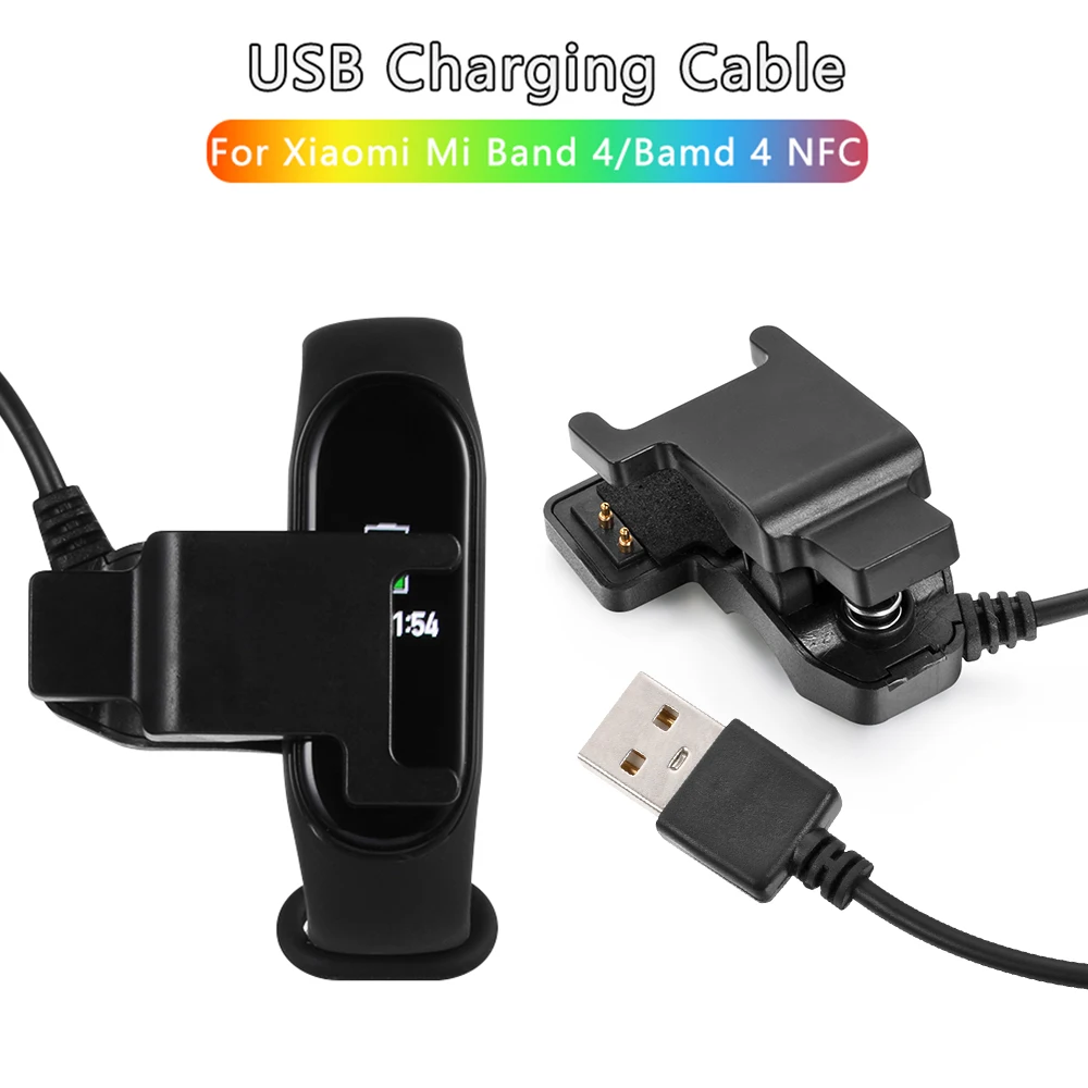 

Quality USB Charging Cable Smart Band Charger Disassembly Free Replacement Cable Fast Charger Adapter For Xiaomi Mi Band 4 NFC