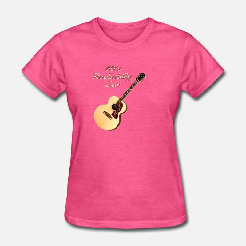 Women-Rose Red Индивидуальные 60 s рокабилли кошка Мужская футболка для девочек и мальчиков с круглым вырезом комическая Мужская футболка размера плюс S-5xl Женская Хип-хоп - Цвет: Women-Rose Red