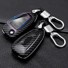 

New Car Fashion Flip Key Cover Remote Case Fob Fit for Ford Focus MK3 Mondeo Fiesta Kuga ECOSPORT ESCAPE RANGER S-Max C-Max