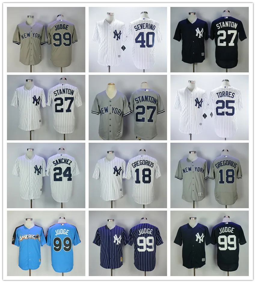 Мужская футболка Нью-Йорк Аарон Джанкарло Стэнтон Гари Санчез Диди Грегориус лейбер Торреса Флекс и крутой базовый игрок
