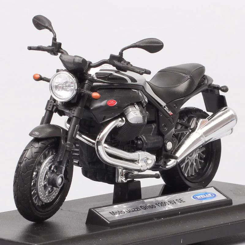 1:18 Масштаб Малый welly Ретро Guzzi moto Griso 1200 8V SE moto rcycle литье под давлением игрушка модели транспортное средство, мопед для детей коллекционеров