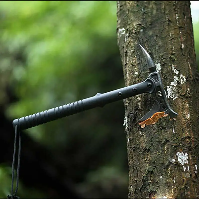Billig Hohe qualität Taktische Axt Tomahawk Armee Outdoor Jagd Camping Überleben Machete Achsen multi funktionale axt Pfeffer kopf