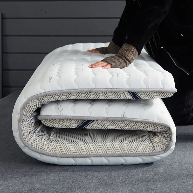 

Memory Latex Mattress Manufacturers Direct Supply Soft Coaster a Generation of Fat Solid Color Dirt Thick Bed Coaster with Banda