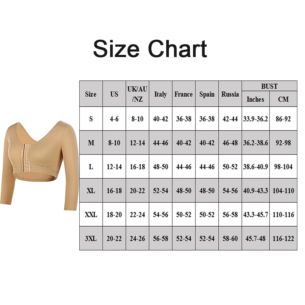 Body Shaper Women slimming Arm Sculpting Corset Back Shoulder Corrector Post-op Bra Shapewear