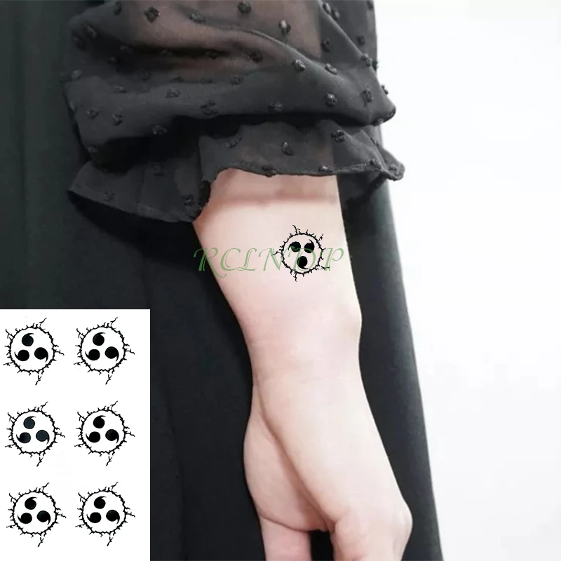 Waterproof Temporary Tattoo Sticker Naruto Anime Fake Tatto Stickers Flash Tatoo Hand Foot Body Art For Girl Men Women Kids Temporary Tattoos Aliexpress